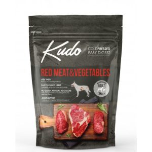 קודו לבוגר מדיום מקסי בשר אדום וירקות 12 ק"ג | KUDO RED MEAT | גבעת החיות